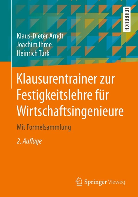 Cover image for book Klausurentrainer zur Festigkeitslehre für Wirtschaftsingenieure