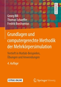 Cover image: Grundlagen und computergerechte Methodik der Mehrkörpersimulation 4th edition 9783658289119