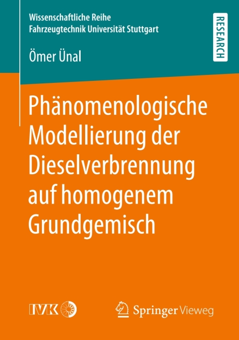 Cover image for book Phänomenologische Modellierung der Dieselverbrennung auf homogenem Grundgemisch