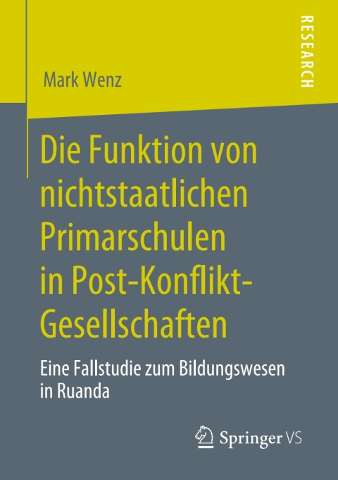 Cover image for book Die Funktion von nichtstaatlichen Primarschulen in Post-Konflikt-Gesellschaften