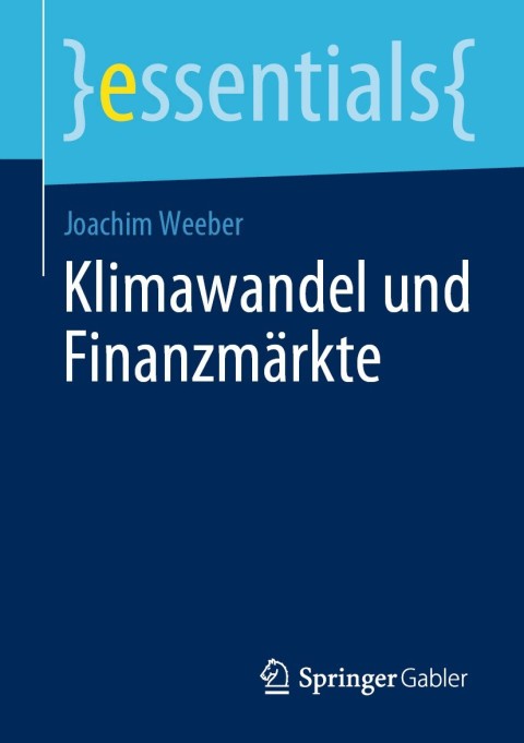 Cover image for book Klimawandel und Finanzmärkte