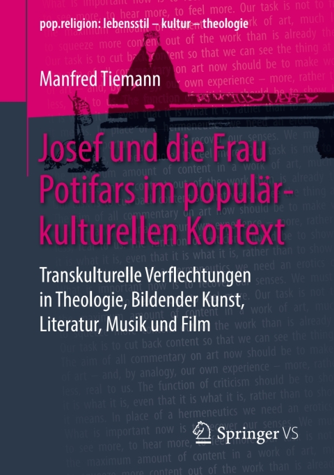 Cover image for book Josef und die Frau Potifars im populärkulturellen Kontext