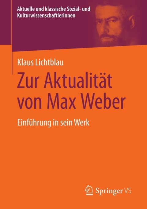 Cover image for book Zur Aktualität von Max Weber
