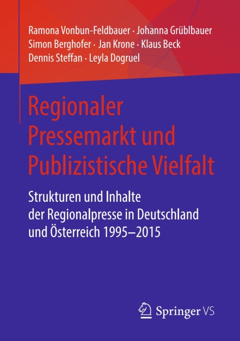 Regionaler Pressemarkt und Publizistische Vielfalt 