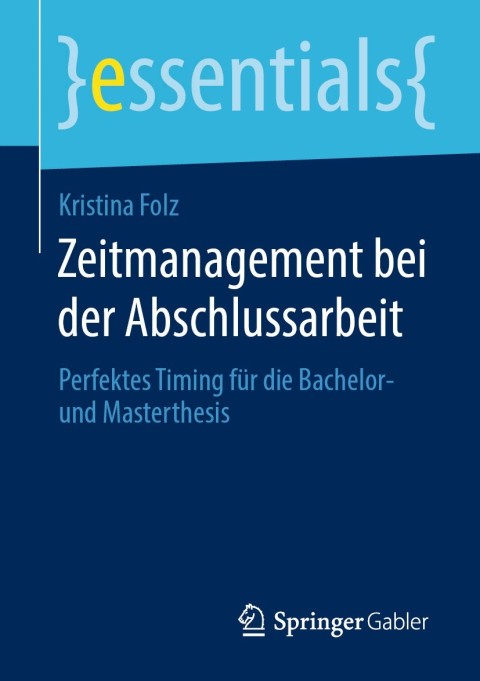 Cover image for book Zeitmanagement bei der Abschlussarbeit