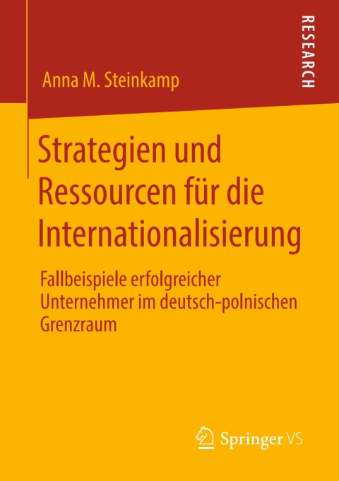 Cover image for book Strategien und Ressourcen für die Internationalisierung