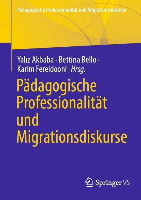 Cover image for book Pädagogische Professionalität und Migrationsdiskurse
