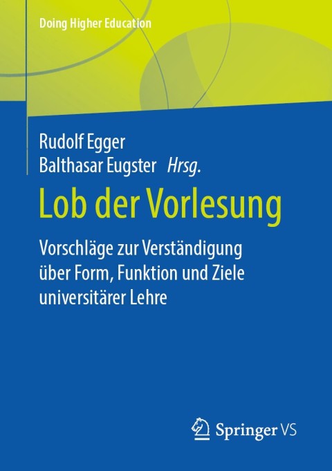 Cover image for book Lob der Vorlesung