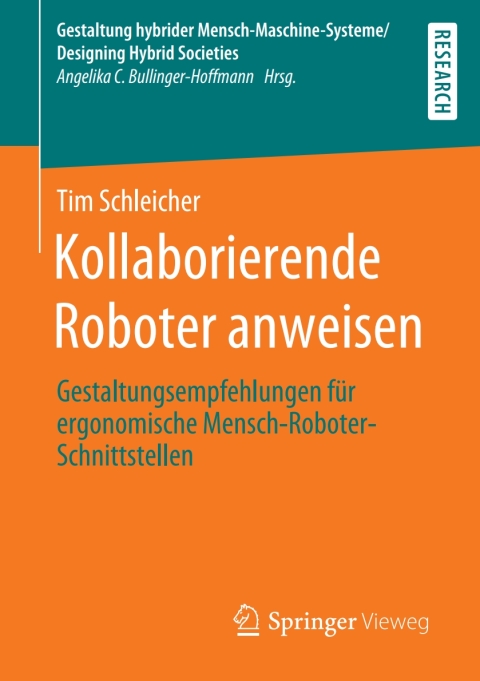 Cover image for book Kollaborierende Roboter anweisen