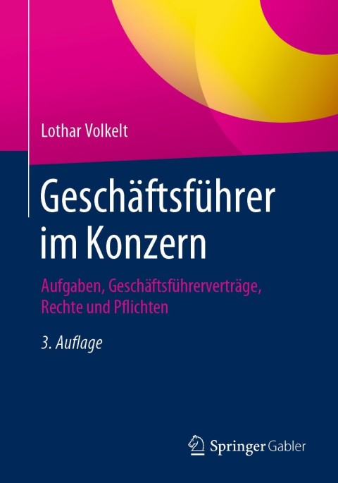 Cover image for book Geschäftsführer im Konzern