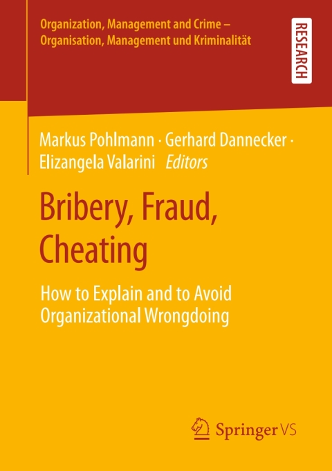 Cover image for book Bribery, Fraud, Cheating