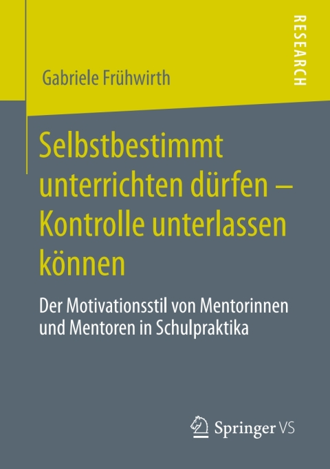 Cover image for book Selbstbestimmt unterrichten dürfen – Kontrolle unterlassen können
