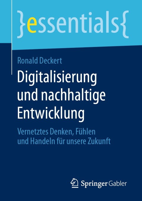 Cover image for book Digitalisierung und nachhaltige Entwicklung
