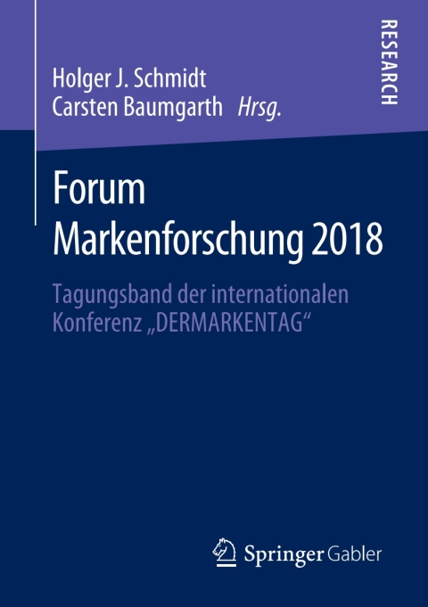 Cover image for book Forum Markenforschung 2018
