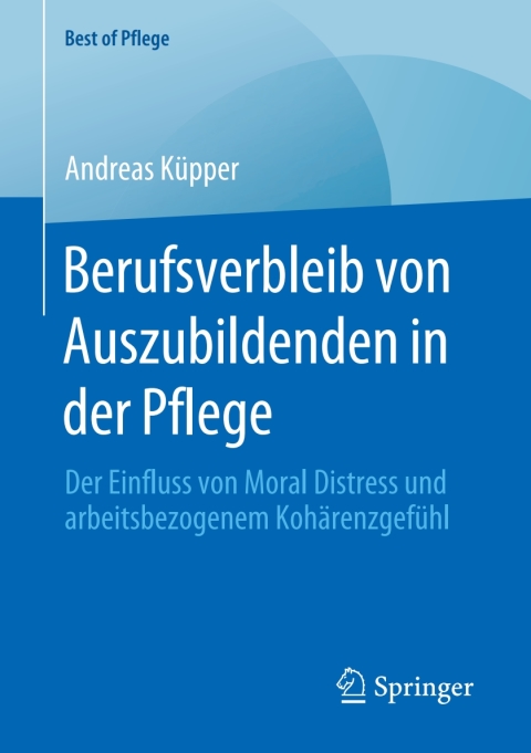 Cover image for book Berufsverbleib von Auszubildenden in der Pflege