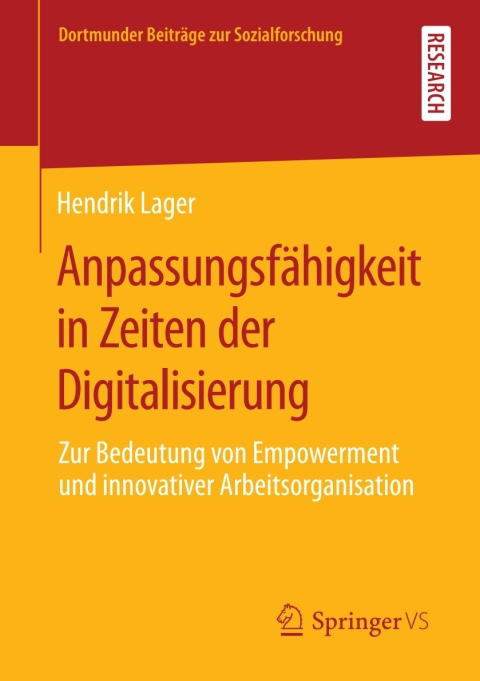 Cover image for book Anpassungsfähigkeit in Zeiten der Digitalisierung