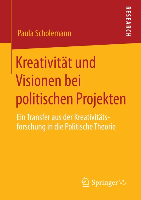 Cover image for book Kreativität und Visionen bei politischen Projekten