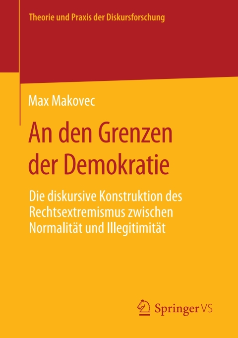 Cover image for book An den Grenzen der Demokratie