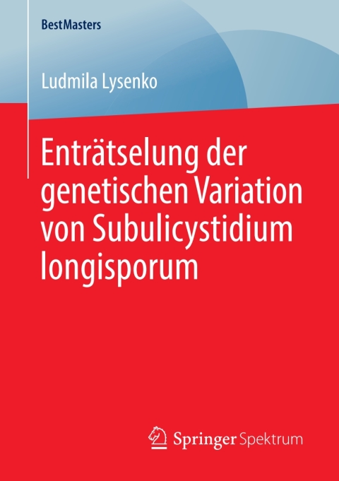 Cover image for book Enträtselung der genetischen Variation von Subulicystidium longisporum