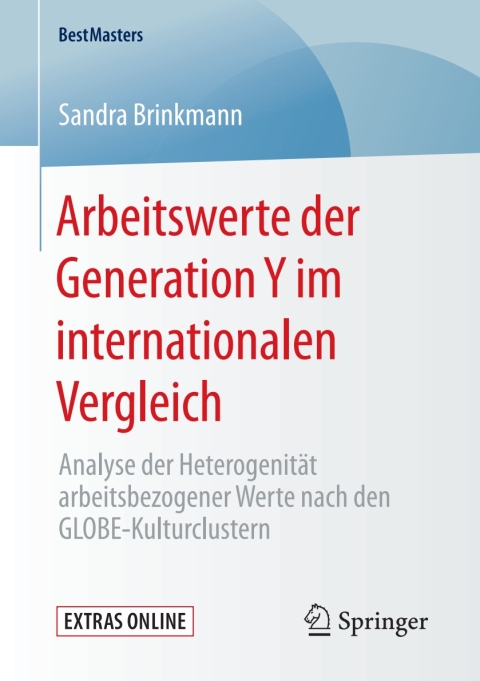 Cover image for book Arbeitswerte der Generation Y im internationalen Vergleich
