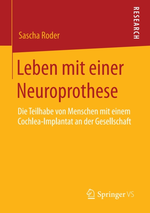 Cover image for book Leben mit einer Neuroprothese