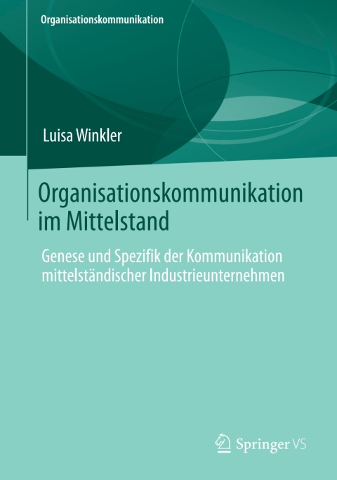 Cover image for book Organisationskommunikation im Mittelstand