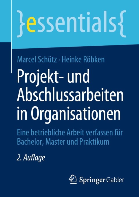Cover image for book Projekt- und Abschlussarbeiten in Organisationen