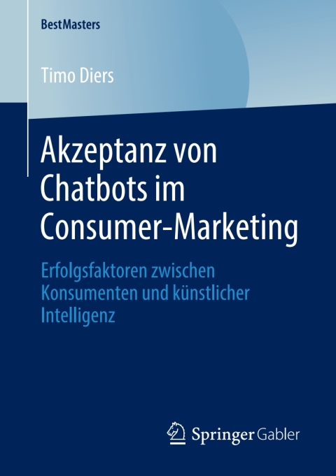 Cover image for book Akzeptanz von Chatbots im Consumer-Marketing