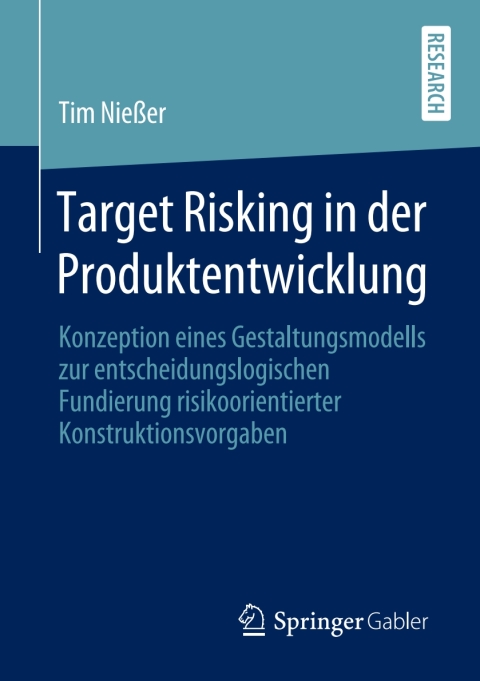 Cover image for book Target Risking in der Produktentwicklung