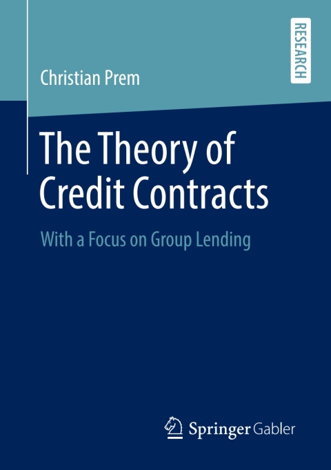 Cover image for book The Theory of Credit Contracts