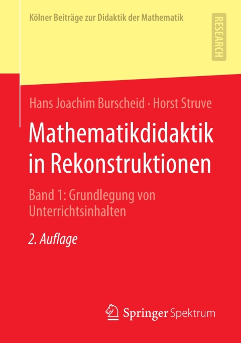 Cover image for book Mathematikdidaktik in Rekonstruktionen