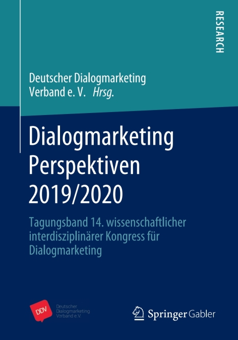 Cover image for book Dialogmarketing Perspektiven 2019/2020