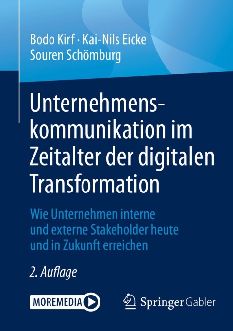 Cover image for book Unternehmenskommunikation im Zeitalter der digitalen Transformation