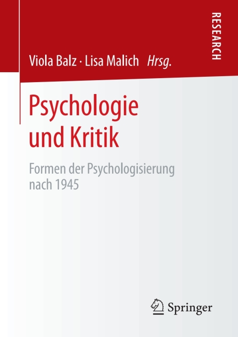 Cover image for book Psychologie und Kritik