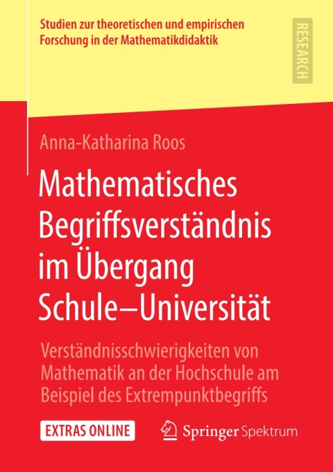 Cover image for book Mathematisches Begriffsverständnis im Übergang Schule–Universität