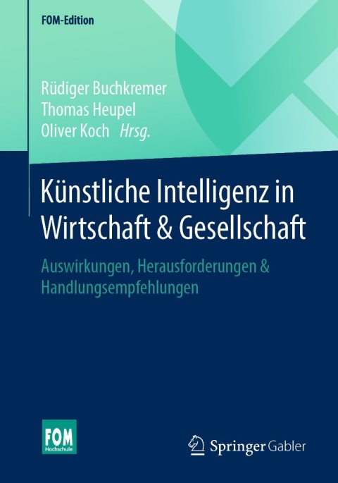 Cover image for book Künstliche Intelligenz in Wirtschaft & Gesellschaft