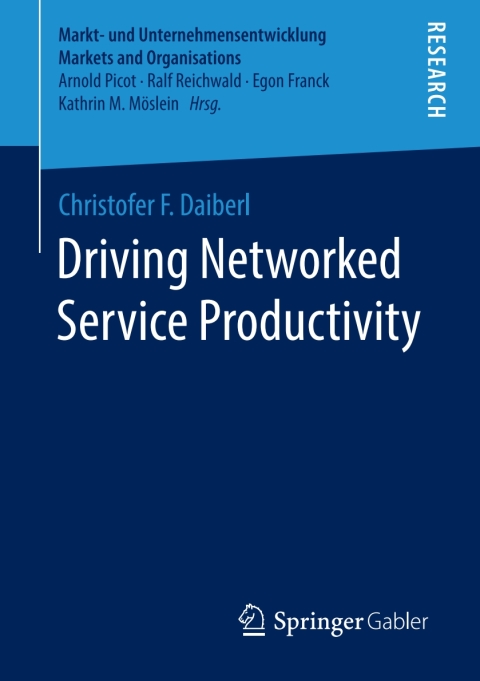 Cover image for book Driving Networked Service Productivity