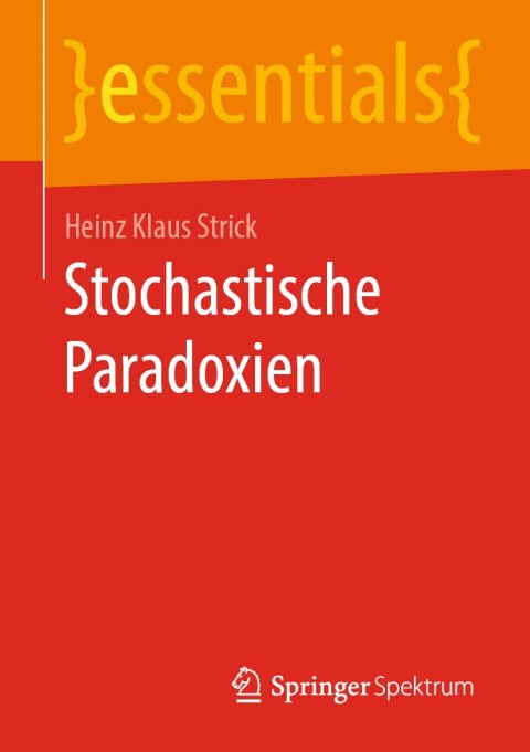Cover image for book Stochastische Paradoxien
