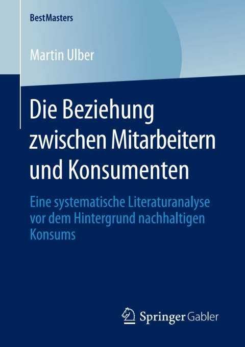 Cover image for book Die Beziehung zwischen Mitarbeitern und Konsumenten