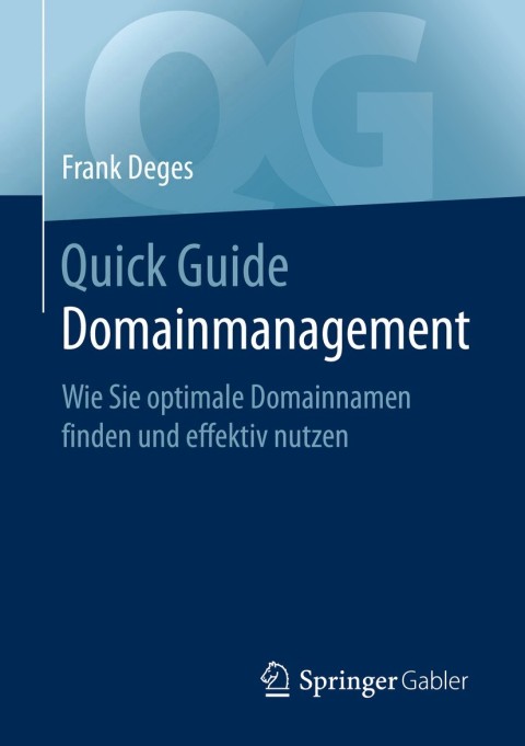 Cover image for book Quick Guide Domainmanagement