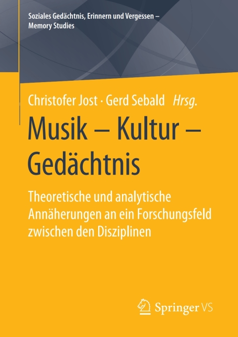 Cover image for book Musik – Kultur – Gedächtnis