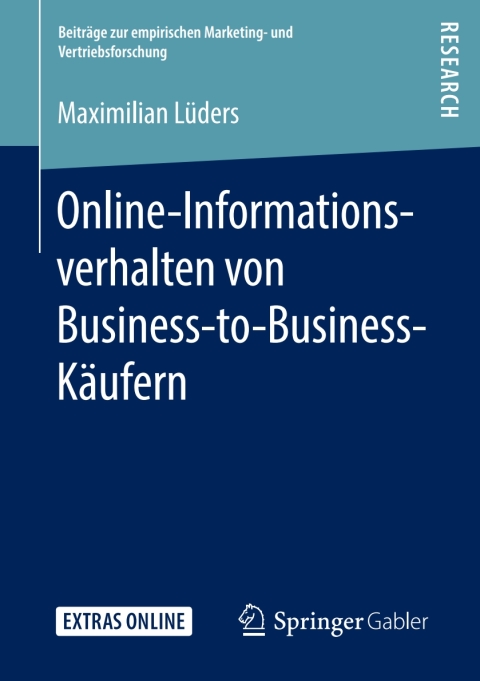 Cover image for book Online-Informationsverhalten von Business-to-Business-Käufern