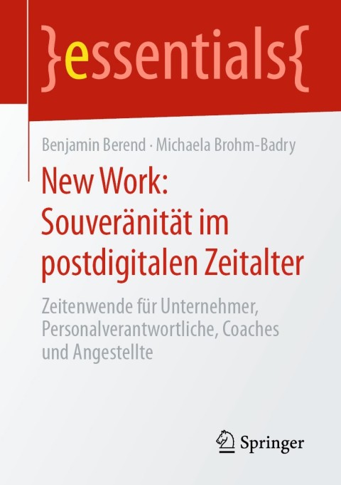 Cover image for book New Work: Souveränität im postdigitalen Zeitalter