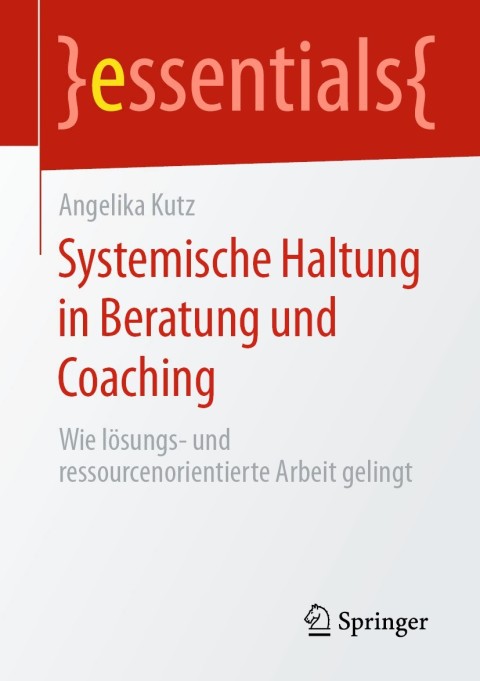 Cover image for book Systemische Haltung in Beratung und Coaching