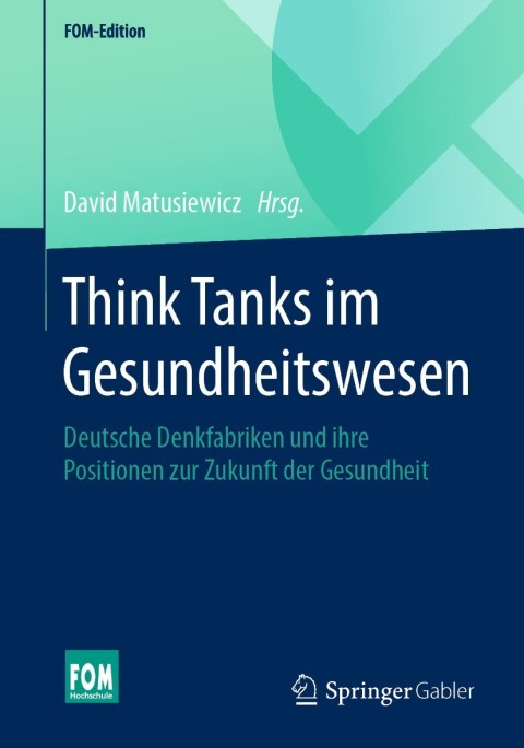 Cover image for book Think Tanks im Gesundheitswesen