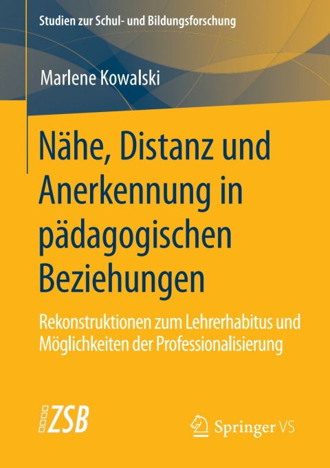 Cover image for book Nähe, Distanz und Anerkennung in pädagogischen Beziehungen