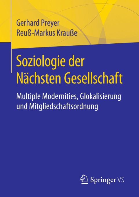 Cover image for book Soziologie der Nächsten Gesellschaft