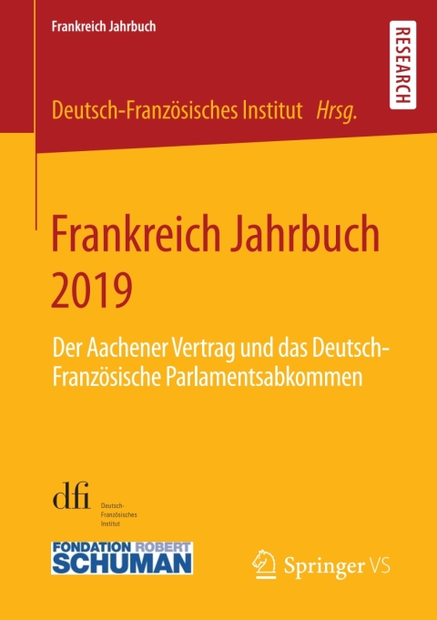 Cover image for book Frankreich Jahrbuch 2019