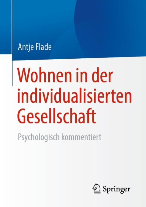 Cover image for book Wohnen in der individualisierten Gesellschaft