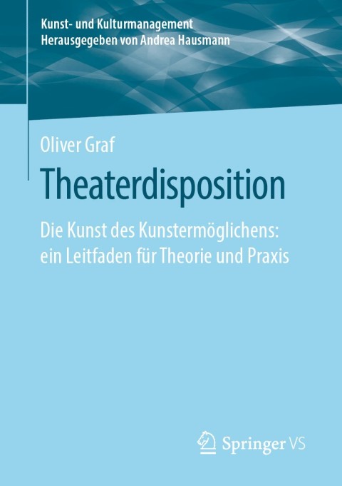 Cover image for book Theaterdisposition